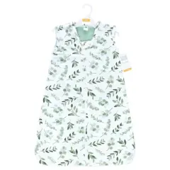 Hudson Baby Plush Faux Fur Sleeping Bag, Wearable Blanket, Eucalyptus