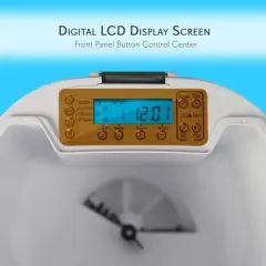 SereneLife Automatic Pet Feeder - White