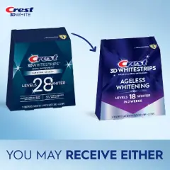 Crest 3D Whitestrips Ageless Whitening Whitening Kit - 14ct