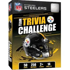 MasterPieces Officially Licensed NFL Pittsburgh Steelers Trivia Challenge Card Game