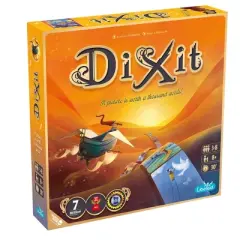 Dixit Game: Asmodee Creative Board, 30-Minute, 3-8 Players, Includes Cards & Tokens