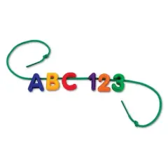 Learning Resources Uppercase Lacing Alphabet, Set of 260
