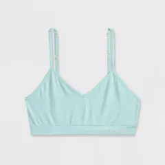 Jockey Generation&trade; Girls' 2pk Seamfree Bralette - Turquoise Blue/Teal Blue