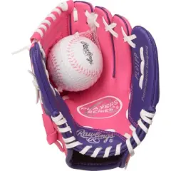 Rawlings 9" T-Ball Glove - Pink