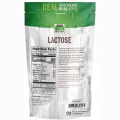 Lactose by Now Foods  -  1 lb Granule