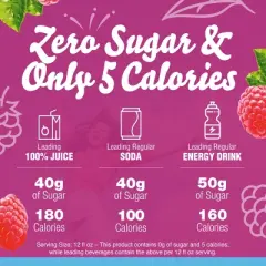 Crystal Light Raspberry Iced Tea Drink Mix - 6pk/0.27oz