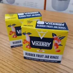 Viceroy Rubber & Plastics Standard Old-Style Canning Jar Rubbers - No Tab (24 pk)