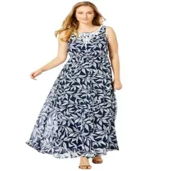 Jessica London Women&rsquo;s Plus Size Embellished Maxi Dress