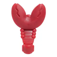 BARK Red Gnawbster Under the Seams Dog Animal Toy