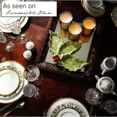 Noritake Holly and Berry Gold Coffee Server