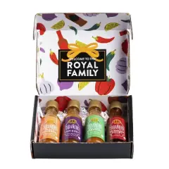 Tabanero Sweet Heat Mini Hot Sauce Gift Set Box