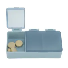 Unique Bargains 3 Grid Design Pill Case 1 Pc