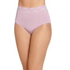 Jockey Womens  No Panty Line Promise  Tactel  Lace Full Rise Brief - 3 Pack