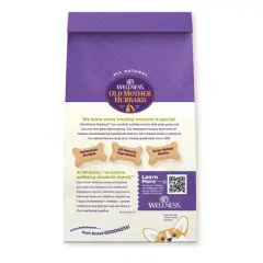 Old Mother Hubbard by Wellness  Classic Crunchy Just Vegg'N Biscuits Mini Oven Baked with Carrots, Sweet Potato and Apple Dog Treats - 20oz