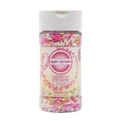 Mystic Sprinkles Ribbons of Strength In Gold Sprinkle Mix 3.3oz
