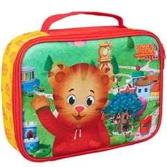 Daniel Tiger's Neighborhood Insulated Lunch Sleeve - Reusable Heavy Duty Tote Bag w Mesh Pocket (Daniel Tigers Neighborhood) Great Christmas Gift