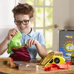 Melissa & Doug Deluxe Solid-Wood Magic Set With 10 Classic Tricks