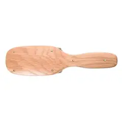 Bass Brushes - Men's Hair Brush Wave Brush with 100% Pure Premium Natural Boar Bristle SOFT Natural Wood Handle 9 Row/Wave Style Oak Wood