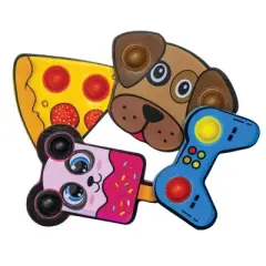 Geddes Pop N Erasers - 24 per display