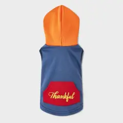 Thanksgiving Thankful Dog and Cat Hoodie - Boots & Barkley&trade;