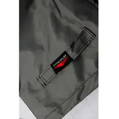 Titanium 3-Layer Polyester Outdoor Ottoman Cover 29" x 26" x 17" Dark Gray by Shield