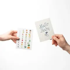 Baby Greeting Card Pack (3ct) "Pumpkin, Growth, Hello Baby" by Ramus & Co