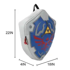 The Legend Of Zelda Hylian Shield 18.5" Novelty Backpack