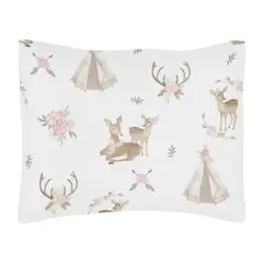 5pc Toddler Bedding Set Deer Floral - Sweet Jojo Designs