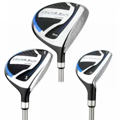 Young Gun SGS X Junior Kids Right Hand Golf Wood Set, Driver, Wood, Hybrid