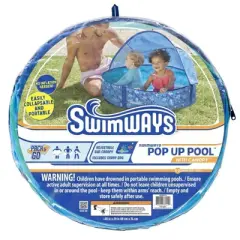 Swimways Elite Pop Up Pool: Baby Water Float for 9 Months+