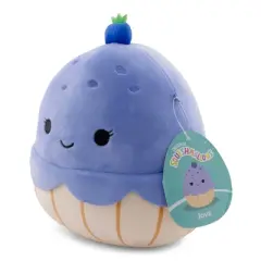 Squishmallows Breakfast Squad 8 Inch Plush | Jova The Blueberry Muffin