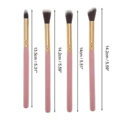 Unique Bargains Lightweight Makeup Brush Set 4 Pcs