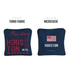 Skip's Garage | Gameday Houston Football Synergy Pro Cornhole Bags (Set of 4)