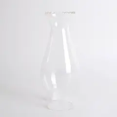 Lehman's Pearl Lotus Oil Lamp Chimney, 2 in Base x 6 3/4 in High