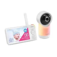 VTech 5" HD Smart Pan & Tilt Video Baby Monitor