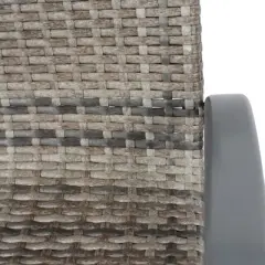 Courtyard Casual Santa Fe 5 pc  48" Round Dining Set with Wicker Spring   Includes one Round table and 4 Wicker Spring Chairs