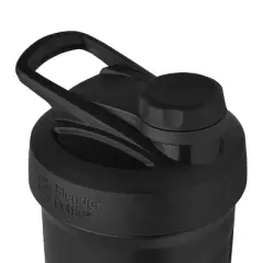 BlenderBottle 24oz Stainless Steel Water Bottle with Twist Lid - Black