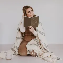 Sweet Water Decor Go For It Fabric Journal