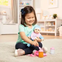 Melissa & Doug Mine to Love Time to Eat Doll 8 pc Accessories Feeding Set