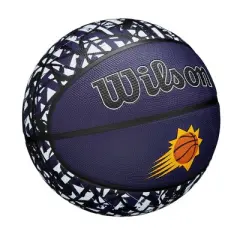 NBA Phoenix Suns Graffiti Basketball: Composite Shell, 27.5" Size, All Ages
