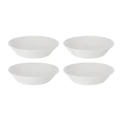 1815 Pure Pasta Bowl 23cm 9in White, Set of 4
