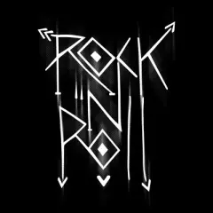 Men's Design By Humans Rock N Roll White By alnavasord Tank Top