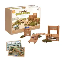 Guidecraft Notch Blocks - Eastern 132 Piece Set