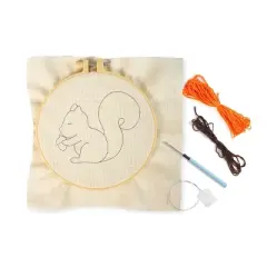 Punch Needle Knit Squirrel - Bullseye's Playground&trade;