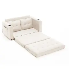 Gulches Upholstered Futon Sofa Convertible Sofa bed