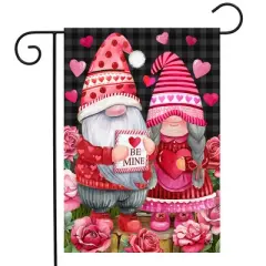 Briarwood Lane Garden Flag 12x18 For Outdoor Valentine's Gnomes For Valentine's Love Garden Flag Flags For Outside