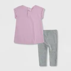 Levi's&reg; Toddler Girls' Tunic Top & Leggings Set - Rose Shadow