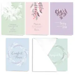 25ct Expressions Of Sympathy Card Packs