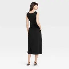 Women's Knit Ballet Midi Shift Dress - A New Day&trade;