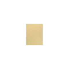 LUX 105 lb. Cardstock Paper 8.5" x 11" Blonde Metallic 50 Sheets/Pack (81211-C-M07-50)